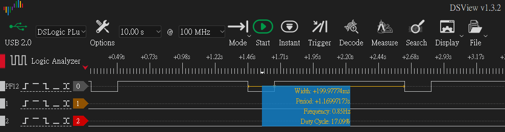 osDelay 時間
